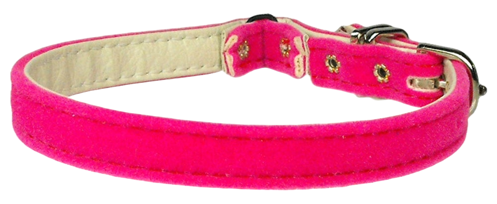 Deluxe 3/8" Inch Velvet Cat Collar with Safety Release