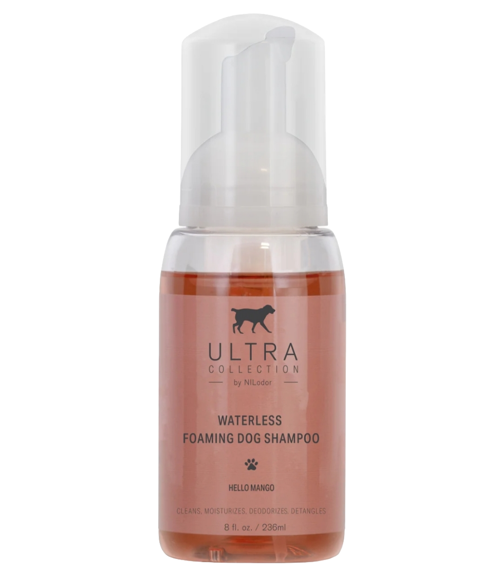 Nilodor Ultra Collection Mango Scent Waterless Foaming Dog Shampoo