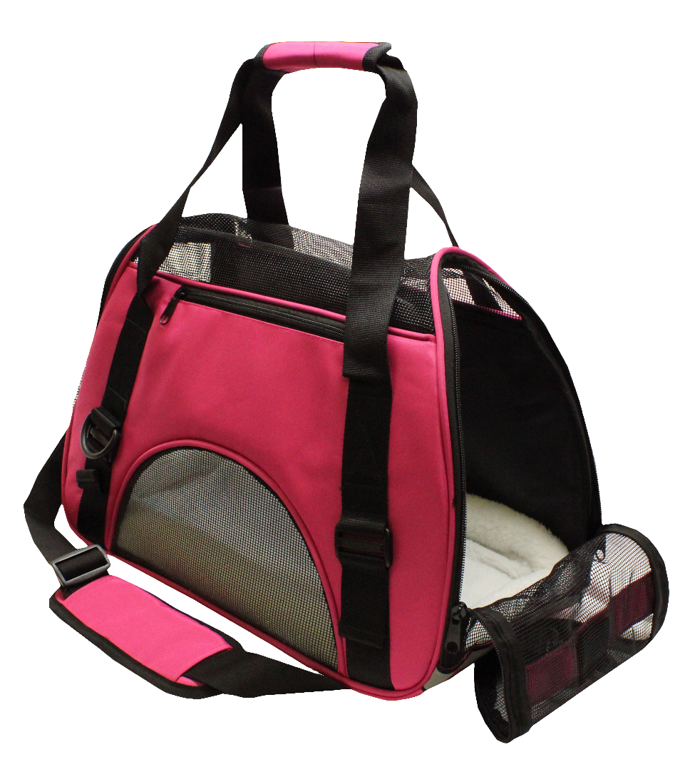 Soft-Sided Plain Pet Carrier – Lightweight, Travel-Friendly & Airline Approved