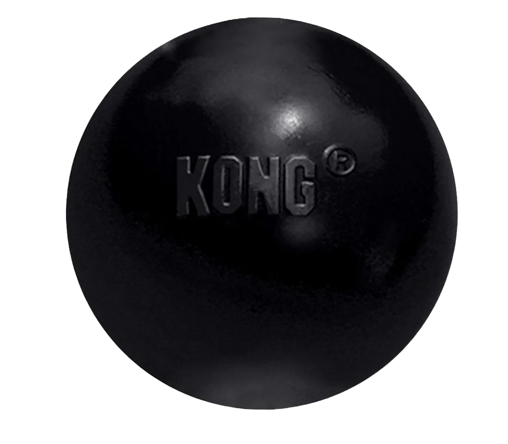 Durable KONG Extreme Ball – Tough Rubber Toy for Medium/Large Dogs (4-inch)