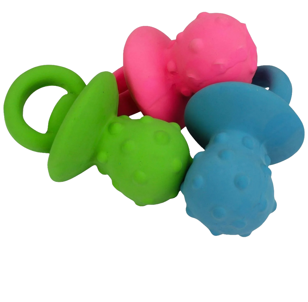 MULTIPET Minipet Pacifier 4" – Fun & Durable Pet Toy for Small Dogs