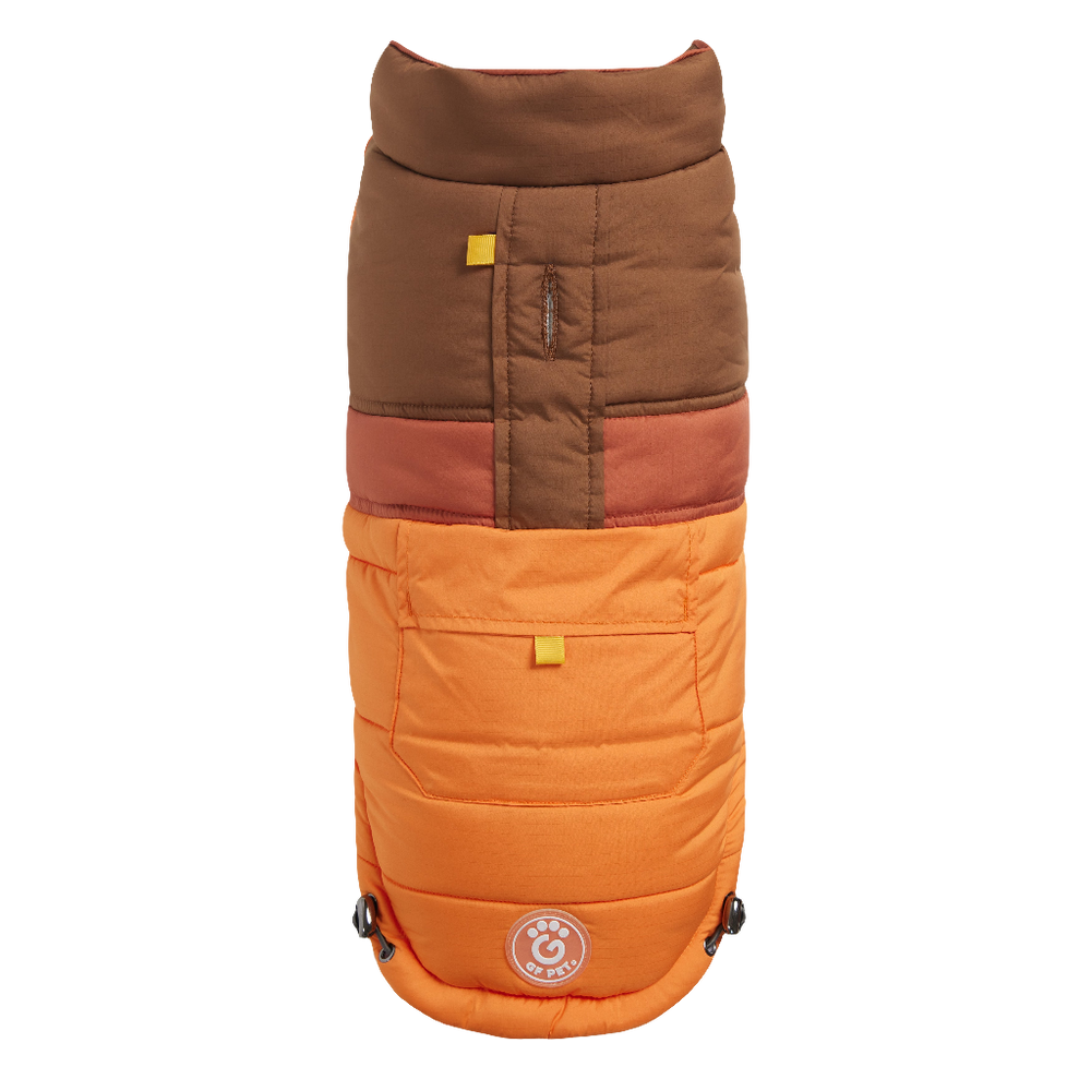 Orange Campfire Puffer Jacket – Ultra Puff, Warm, & Stylish