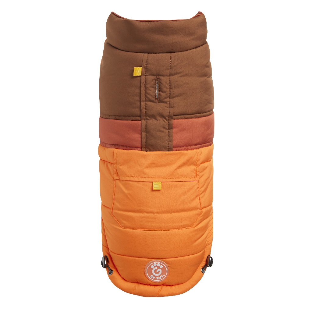 Orange Campfire Puffer Jacket – Ultra Puff, Warm, & Stylish