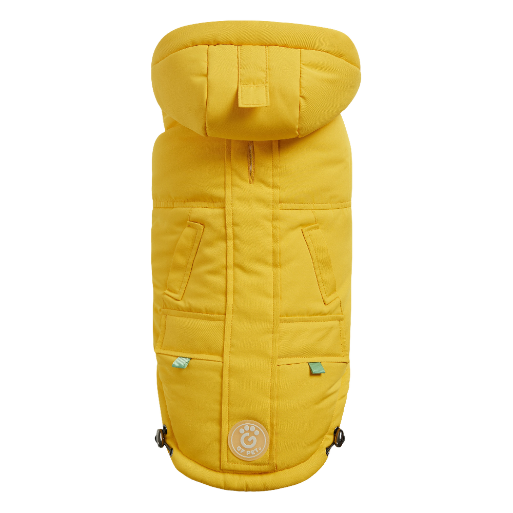 Yellow Arctic Dog Parka - Cozy Winter Coat for Pets