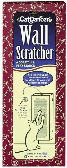 Cat Dancer Interactive Wall Scratcher Play Station - Ideal for Exercise and Fun