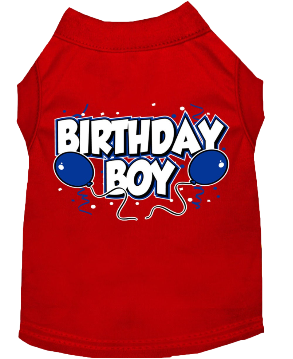 SP "Birthday Boy" Shirt for Dogs & Cats - Perfect Pet Birthday Outfit