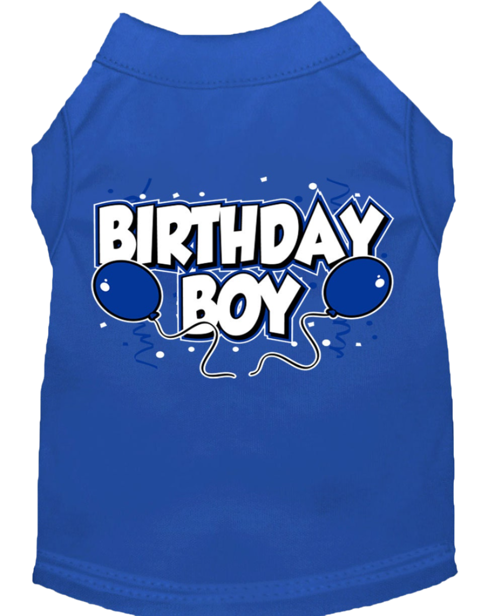 SP "Birthday Boy" Shirt for Dogs & Cats - Perfect Pet Birthday Outfit