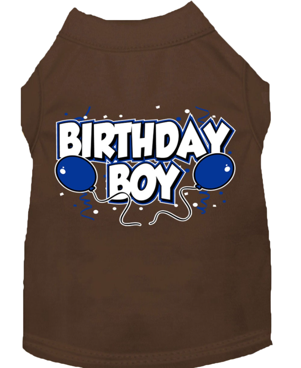 SP "Birthday Boy" Shirt for Dogs & Cats - Perfect Pet Birthday Outfit