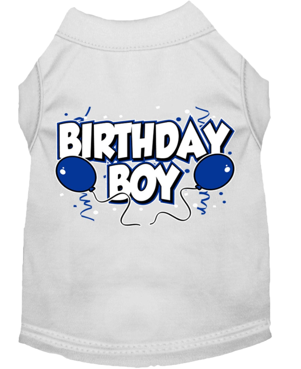 SP "Birthday Boy" Shirt for Dogs & Cats - Perfect Pet Birthday Outfit