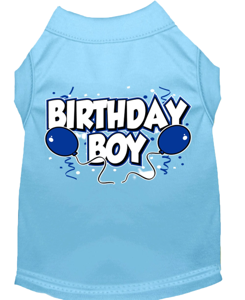 SP "Birthday Boy" Shirt for Dogs & Cats - Perfect Pet Birthday Outfit