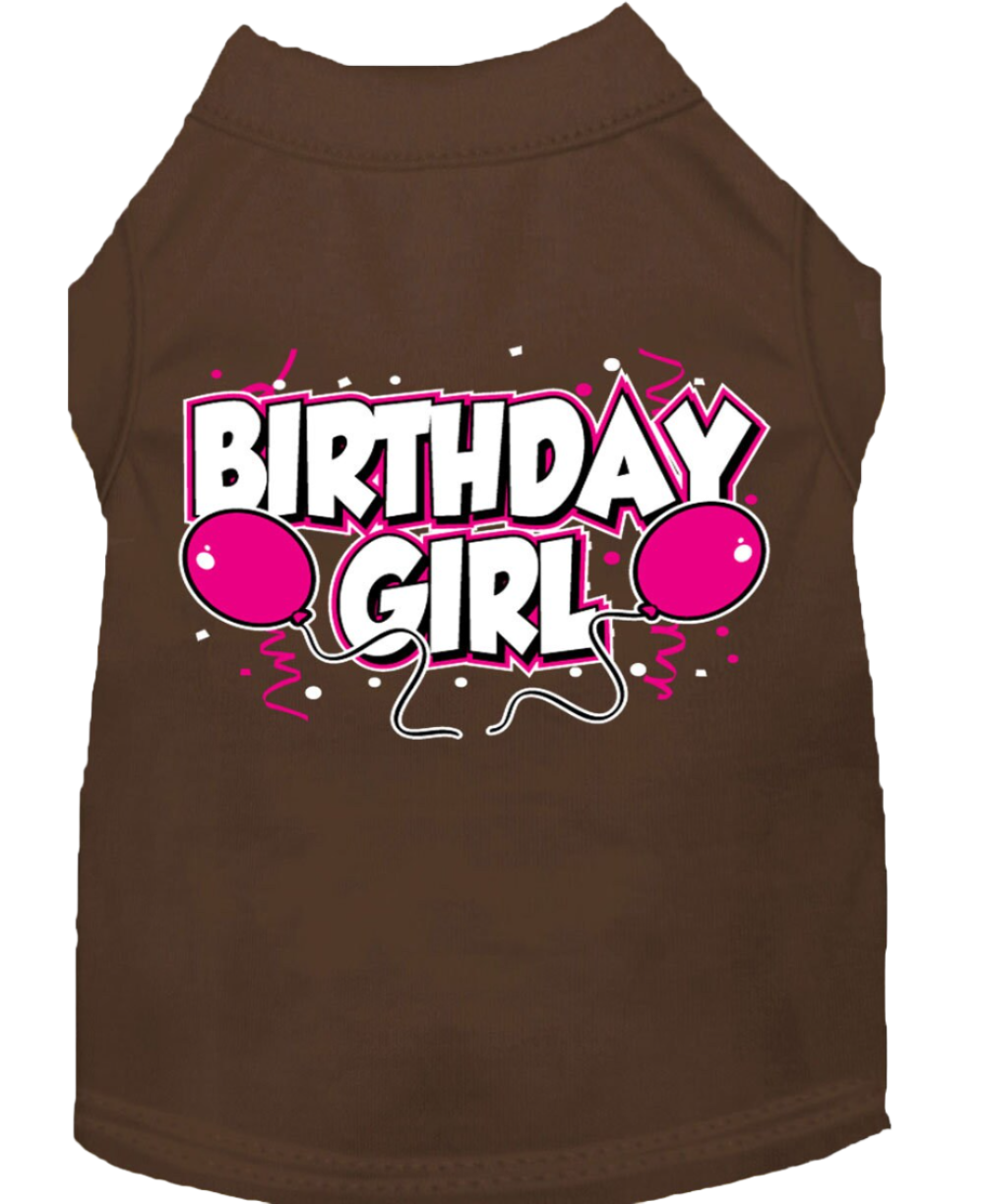 "Birthday Girl" SP Pet Shirt for Dogs & Cats - Soft and Durable Pet Apparel