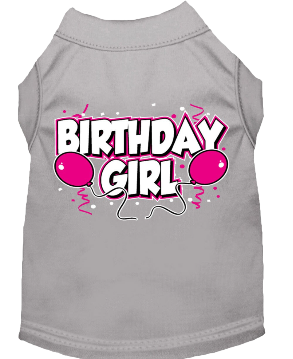 "Birthday Girl" SP Pet Shirt for Dogs & Cats - Soft and Durable Pet Apparel