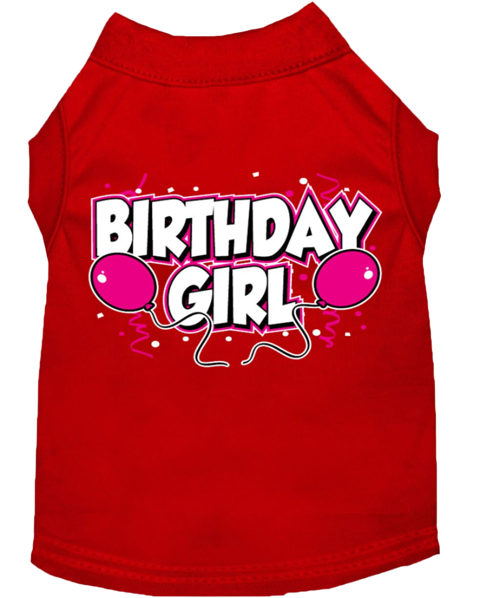 "Birthday Girl" SP Pet Shirt for Dogs & Cats - Soft and Durable Pet Apparel