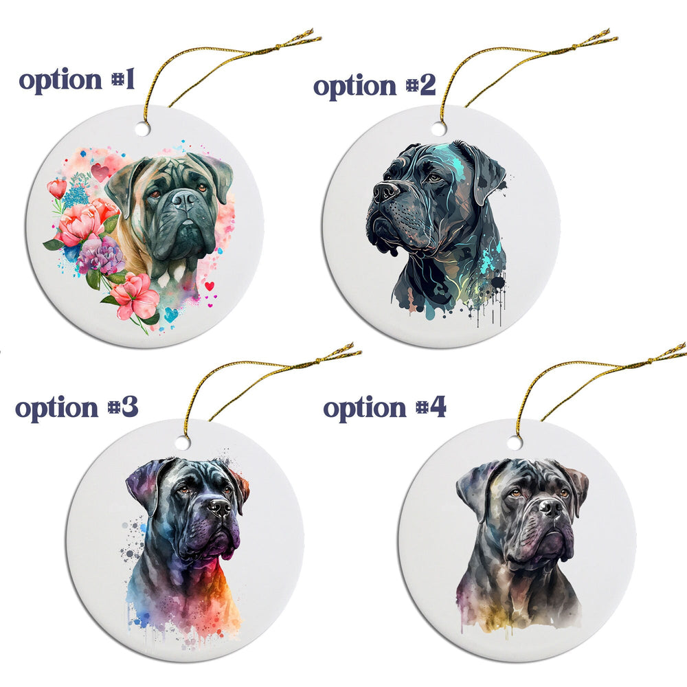 Cane Corso Christmas Ornament – Perfect for Dog Breed Lovers!