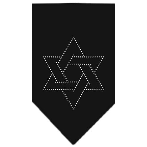 Pet and Dog Bandana Rhinestone, "Star Of David"