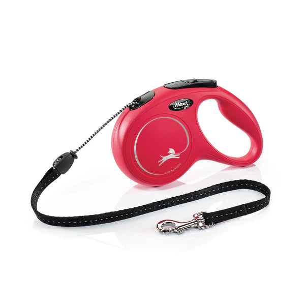 New Classic Flexi Retractable Dog Leash: Durable Cord for Safe, Flexible Walks