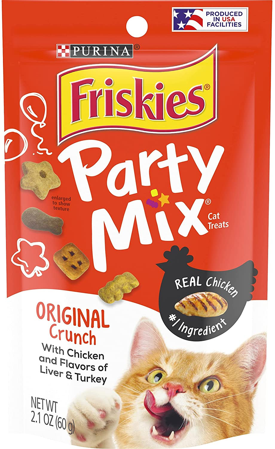 Friskies Party Mix Crunch Cat Treats