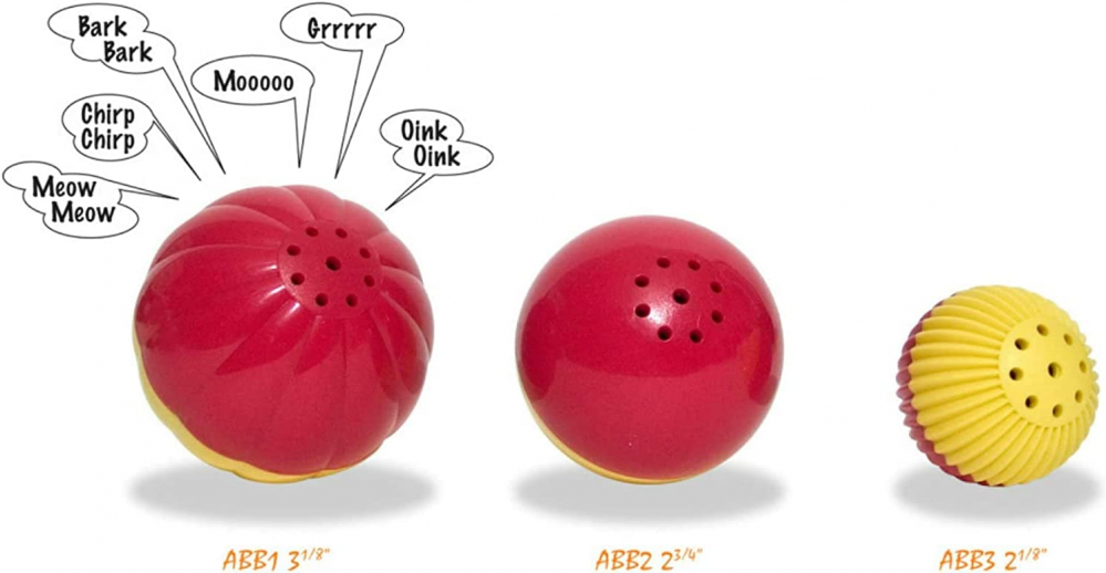 Pet Qwerks Animal Sounds Ball: Interactive Dog Toy for Endless Fun and Engagement