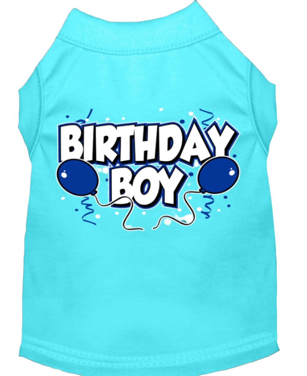 SP "Birthday Boy" Shirt for Dogs & Cats - Perfect Pet Birthday Outfit