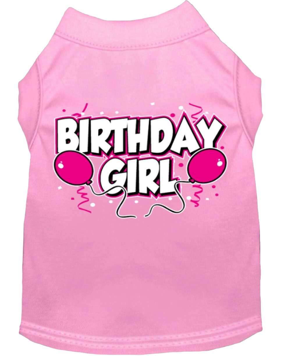 "Birthday Girl" SP Pet Shirt for Dogs & Cats - Soft and Durable Pet Apparel