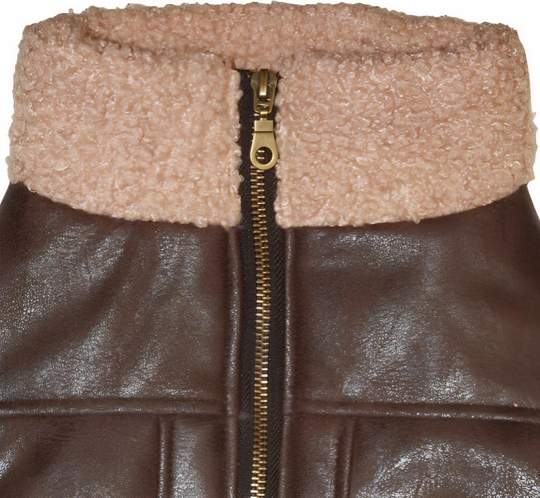 Stylish Brown Bomber Jacket for Trendy Pet