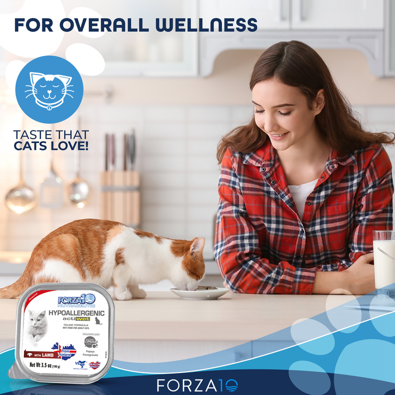 Forza10 Actiwet: Premium Hypoallergenic Canned Cat Food for Sensitive Felines