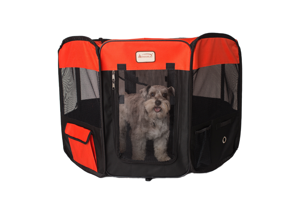 Armarkat Portable Pet Playpen: A Stylish Design