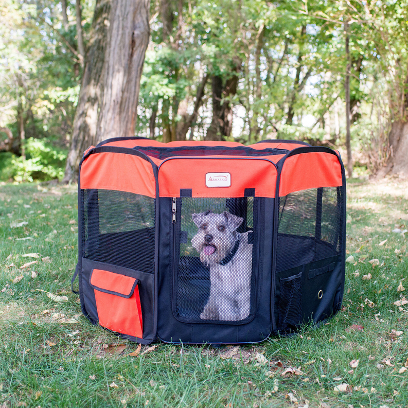 Armarkat Portable Pet Playpen: A Stylish Design